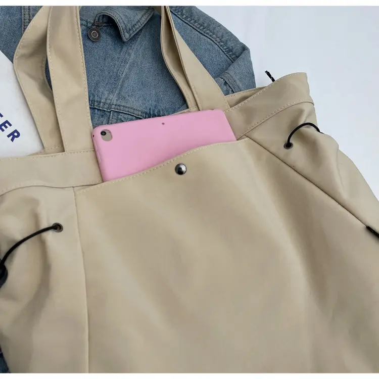 Women Casual Nylon Shoulder Bag Beige 2026 — feature 36