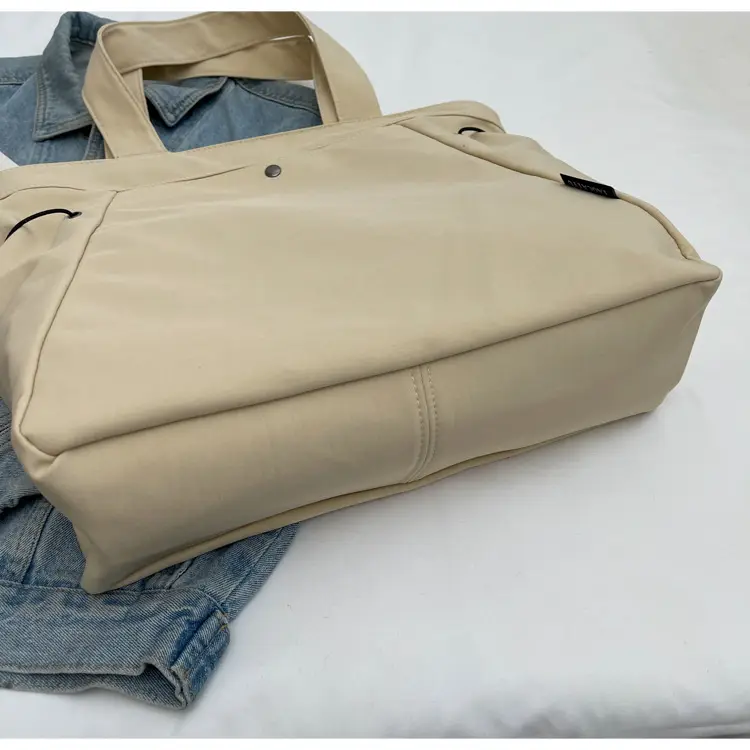 Women Casual Nylon Shoulder Bag Beige 2026 — feature 37