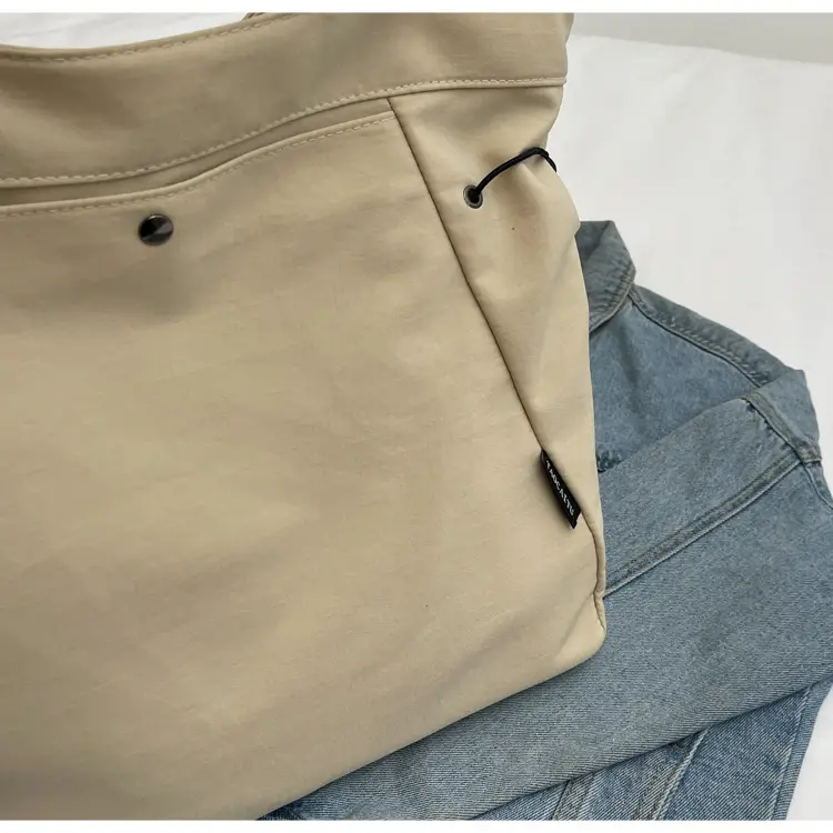 Women Casual Nylon Shoulder Bag Beige 2026 — feature 42