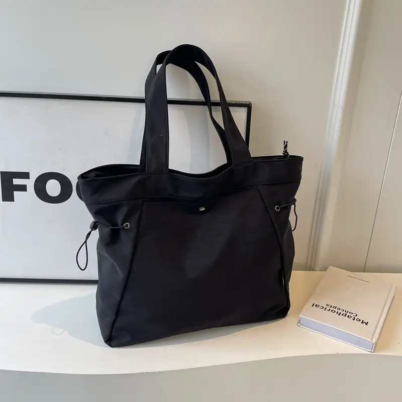 Women Casual Nylon Shoulder Bag Beige 2026 - Image 3