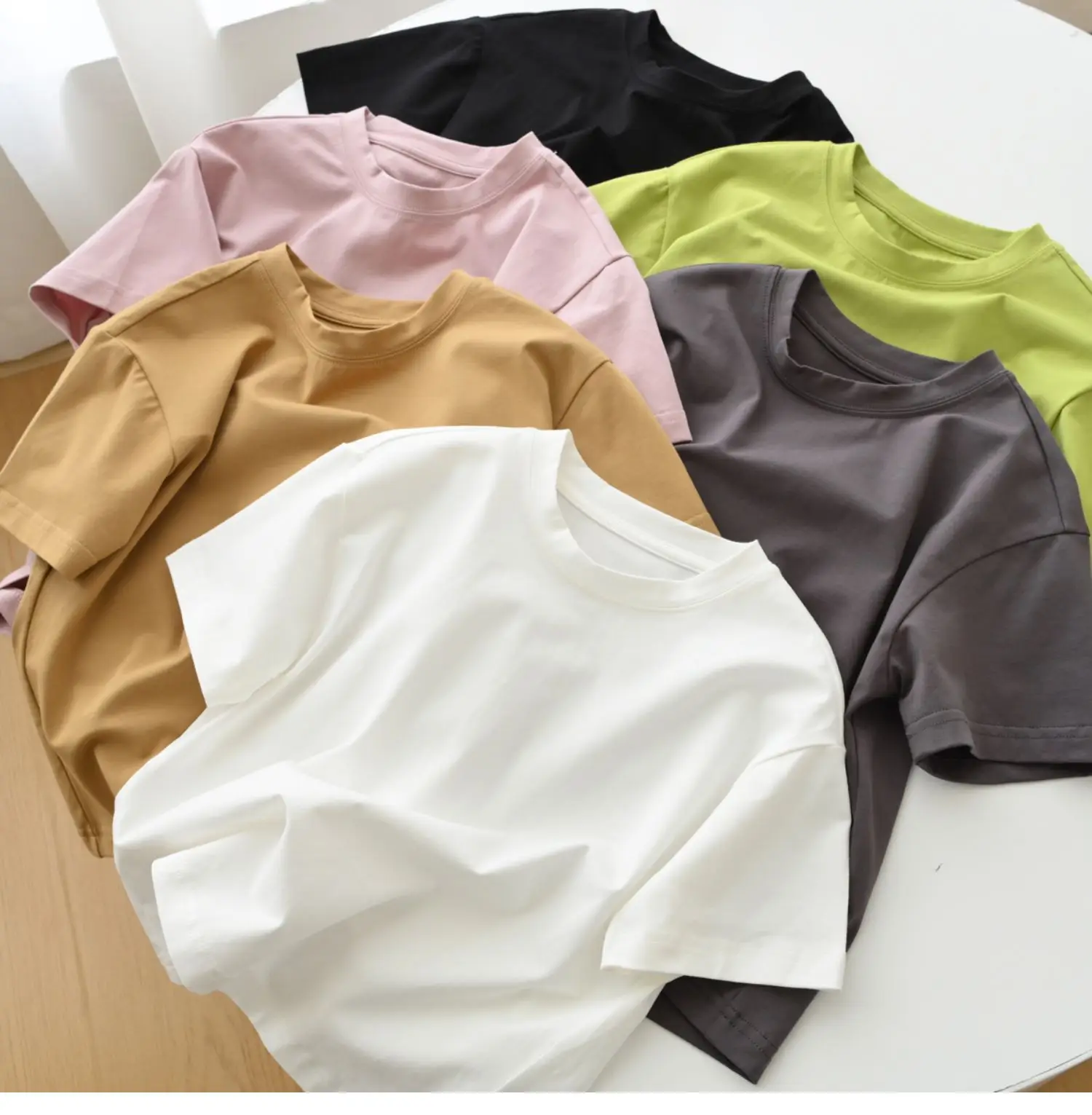 Ice Porcelain Cotton T-Shirt for Boys Girls Loose Fit Summer Wear — feature 7
