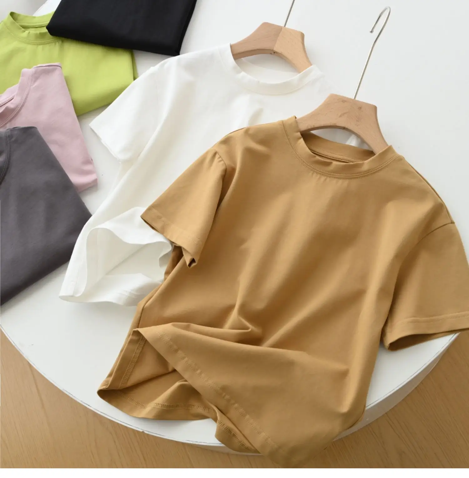 Ice Porcelain Cotton T-Shirt for Boys Girls Loose Fit Summer Wear — feature 8