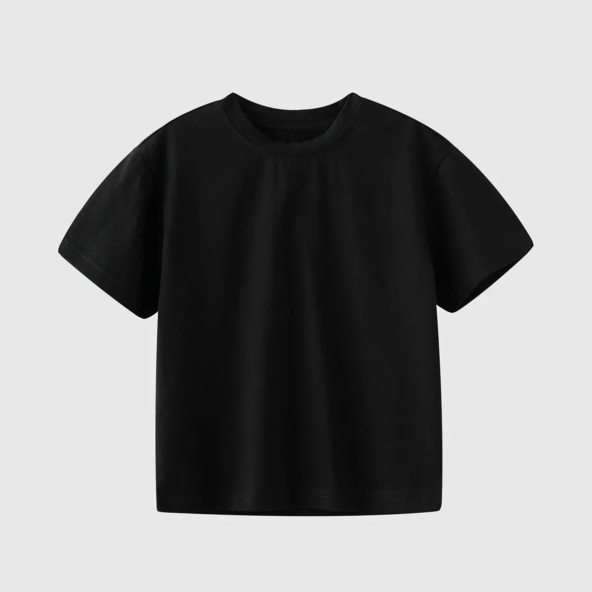 Ice Porcelain Cotton T-Shirt for Boys Girls Loose Fit Summer Wear - Image 3