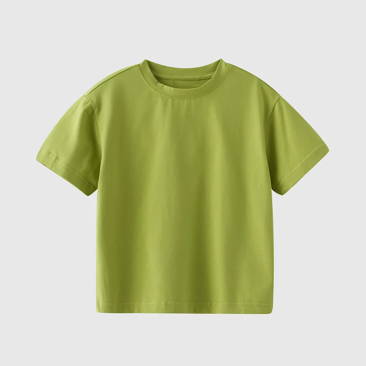 Ice Porcelain Cotton T-Shirt for Boys Girls Loose Fit Summer Wear - Image 4
