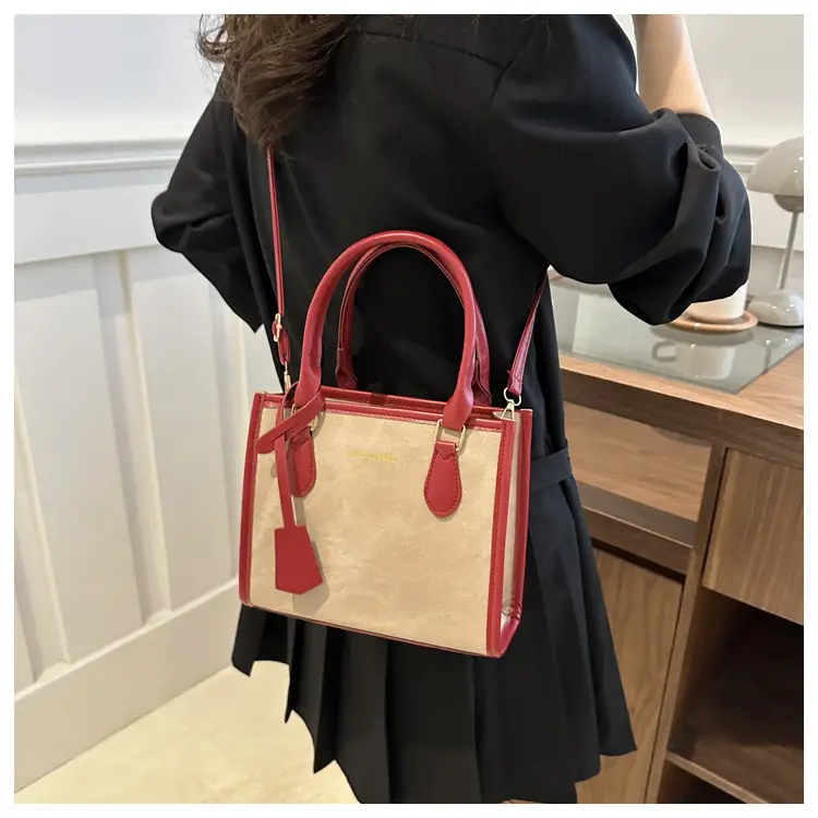 Women's 2024 New Summer Crossbody Shoulder Bag Brown Grey — feature 14