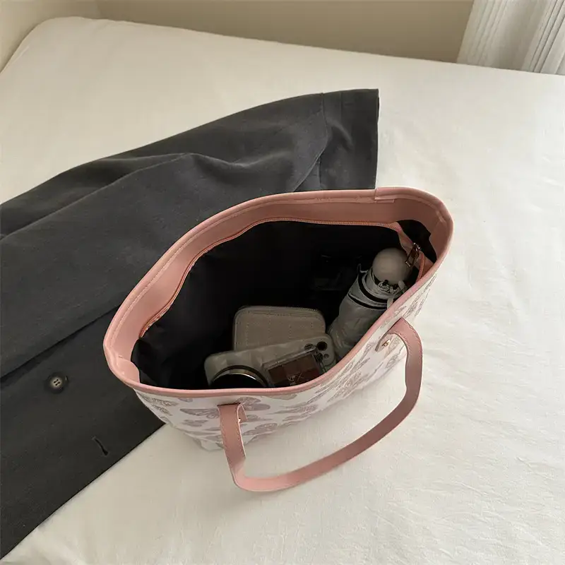 2026 Summer Tote Bag Women Hanfu Style Jacquard Fabric - Image 6