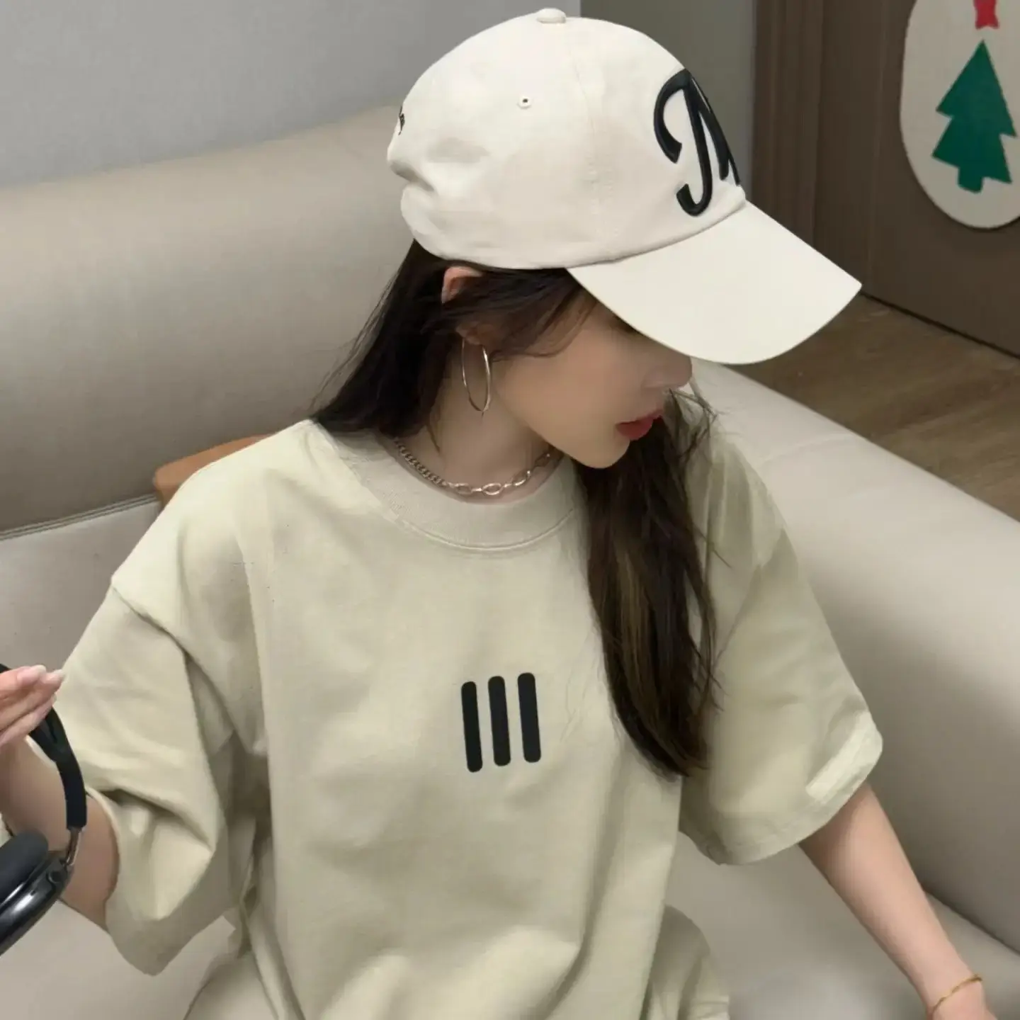 Pink M Letter Baseball Cap for Kids Summer - Image 10