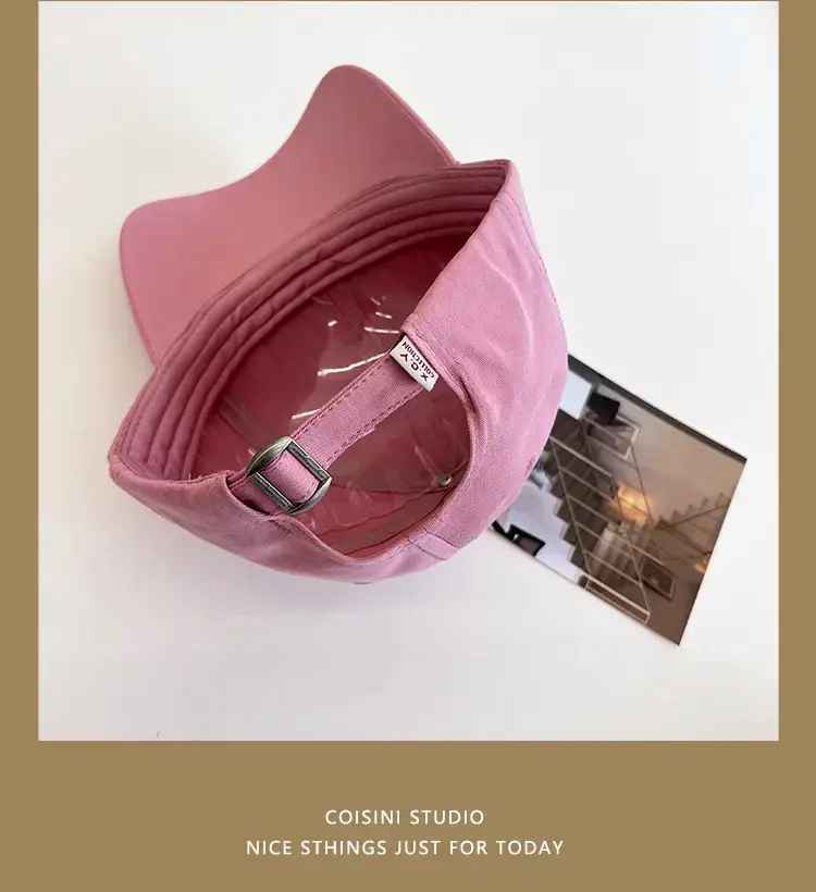 Pink M Letter Baseball Cap for Kids Summer — feature 21