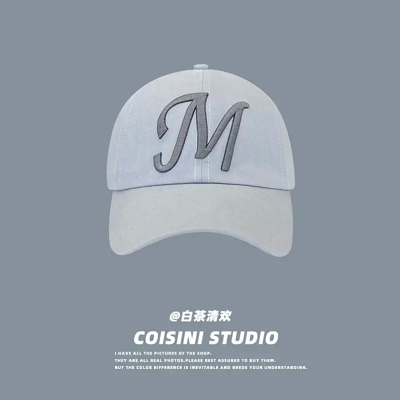 Pink M Letter Baseball Cap for Kids Summer - Image 3