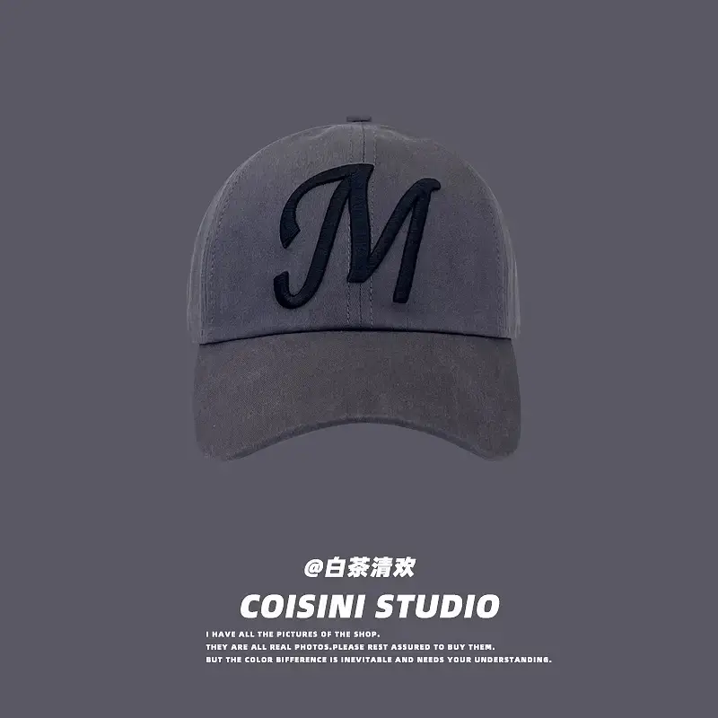 Pink M Letter Baseball Cap for Kids Summer - Image 5