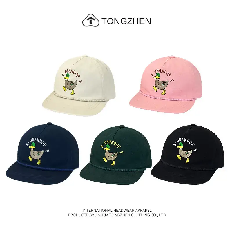 Korean-style Cartoon Duck Cap for Girls Boys