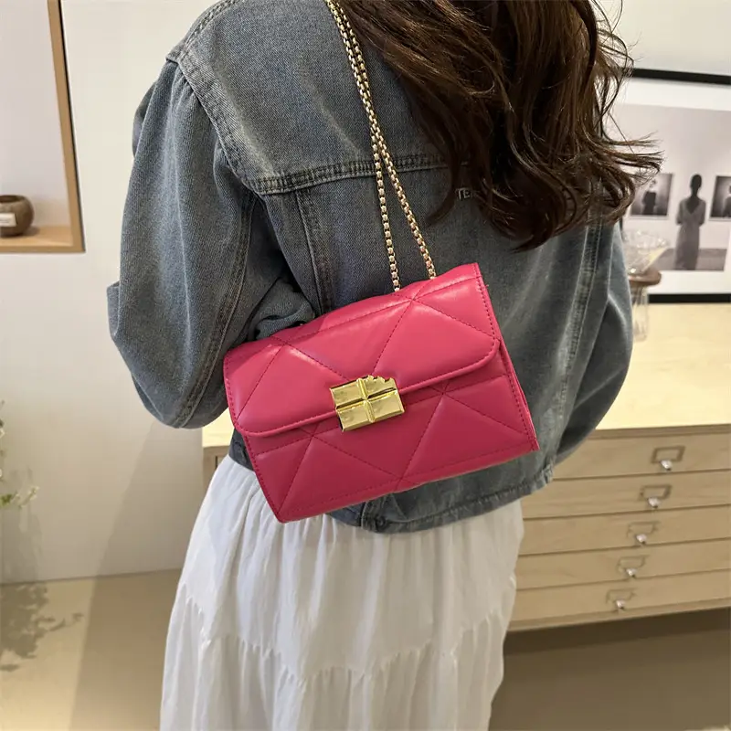 2024 Women Rhombic Chain Bags Set of 5 - Image 8