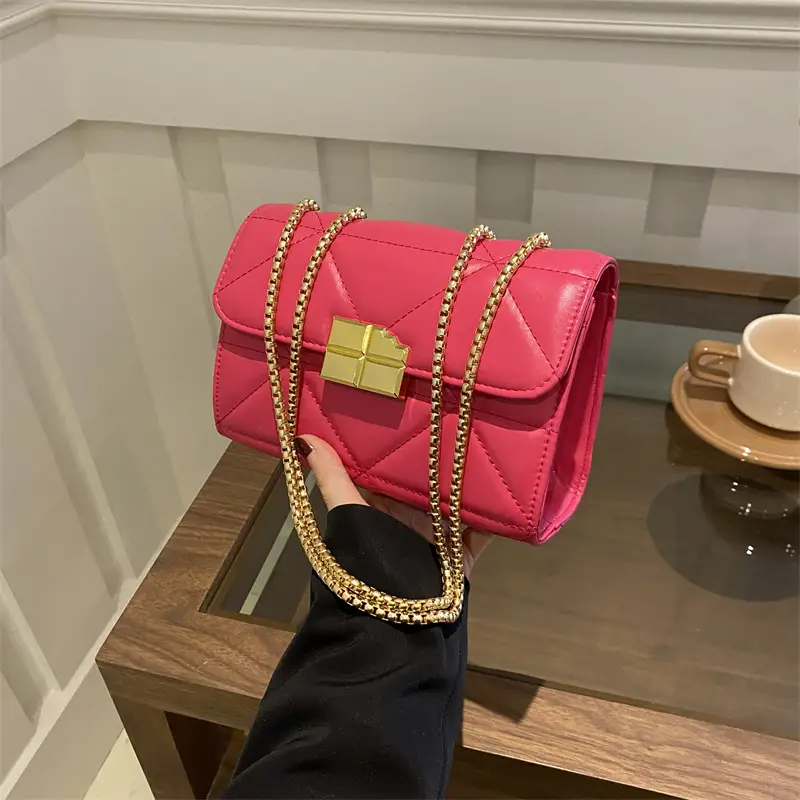 2024 Women Rhombic Chain Bags Set of 5 - Image 3