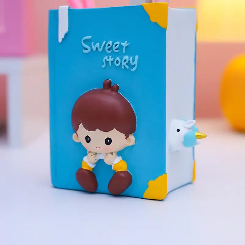 Cute Cartoon Pen Holder for Girls & Students — feature 6