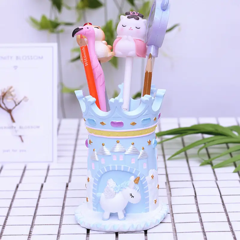 Cute Cartoon Pen Holder for Girls & Students - Image 13