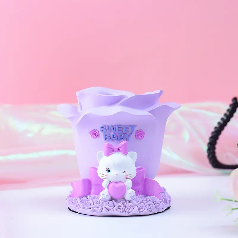 Cute Cartoon Pen Holder for Girls & Students - Image 5