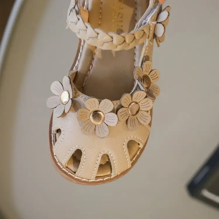 Baby Floral Sandals for Girls 1-5 Years Soft Soles — feature 10