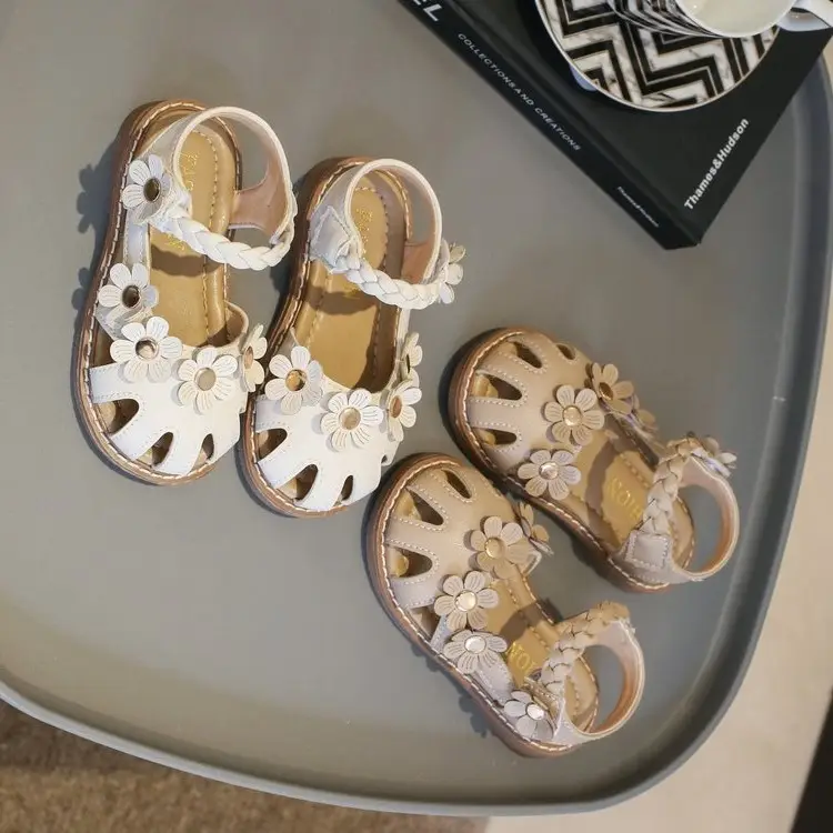 Baby Floral Sandals for Girls 1-5 Years Soft Soles — feature 12