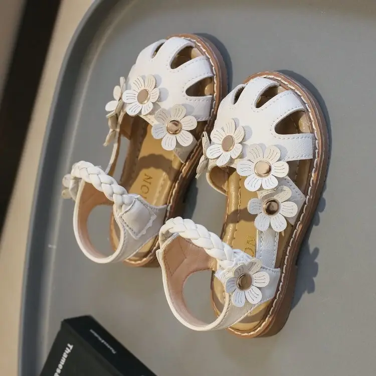 Baby Floral Sandals for Girls 1-5 Years Soft Soles — feature 16