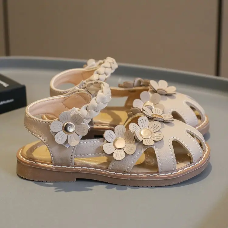 Baby Floral Sandals for Girls 1-5 Years Soft Soles — feature 18