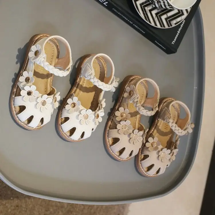 Baby Floral Sandals for Girls 1-5 Years Soft Soles — feature 19
