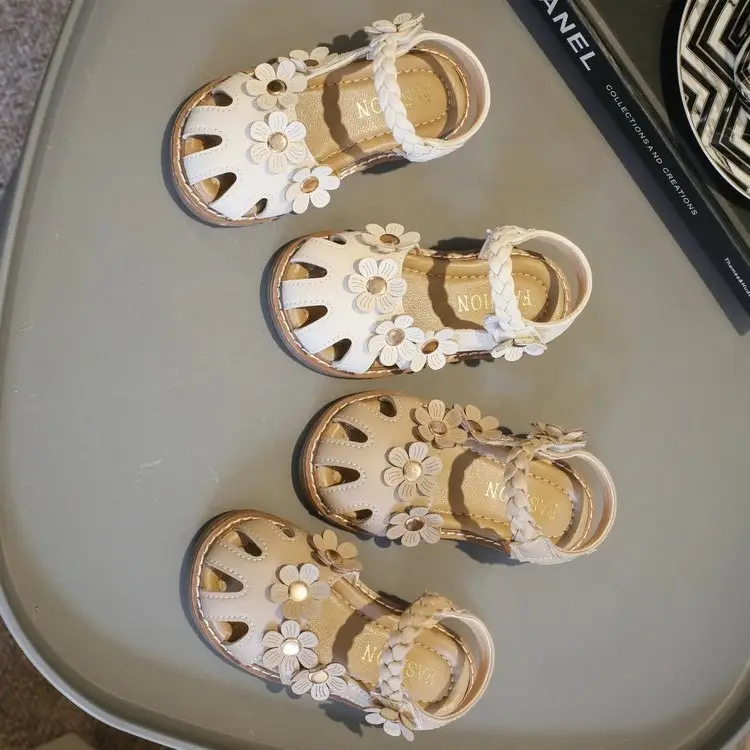 Baby Floral Sandals for Girls 1-5 Years Soft Soles — feature 20