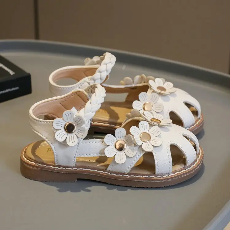 Baby Floral Sandals for Girls 1-5 Years Soft Soles — feature 4