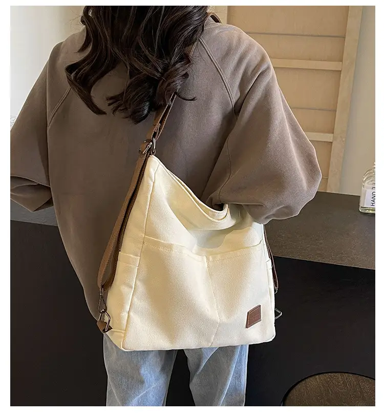 Women Canvas Tote Bag Large Capacity Summer 2026 — feature 13