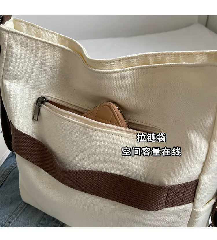 Women Canvas Tote Bag Large Capacity Summer 2026 — feature 17