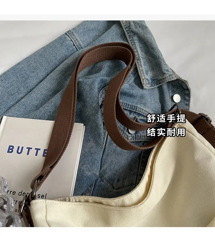 Women Canvas Tote Bag Large Capacity Summer 2026 — feature 20