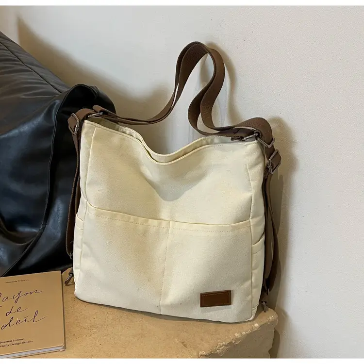 Women Canvas Tote Bag Large Capacity Summer 2026 — feature 27