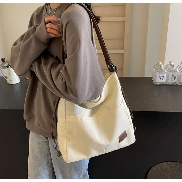 Women Canvas Tote Bag Large Capacity Summer 2026 — feature 28