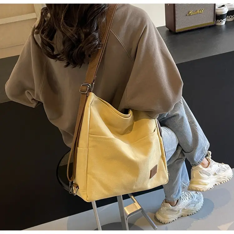 Women Canvas Tote Bag Large Capacity Summer 2026 — feature 33