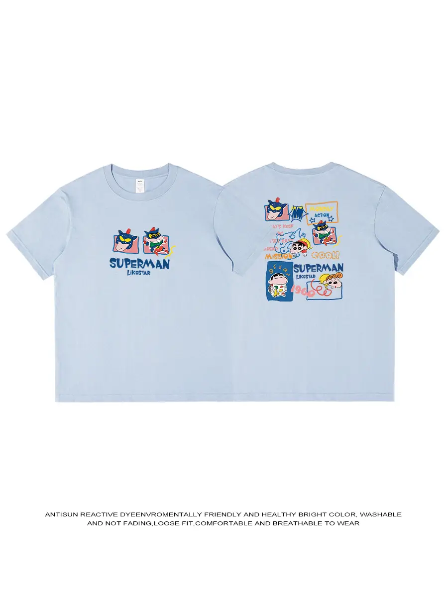 Men Japanese Style Cotton T-Shirt Navy Blue 2024 - Image 10