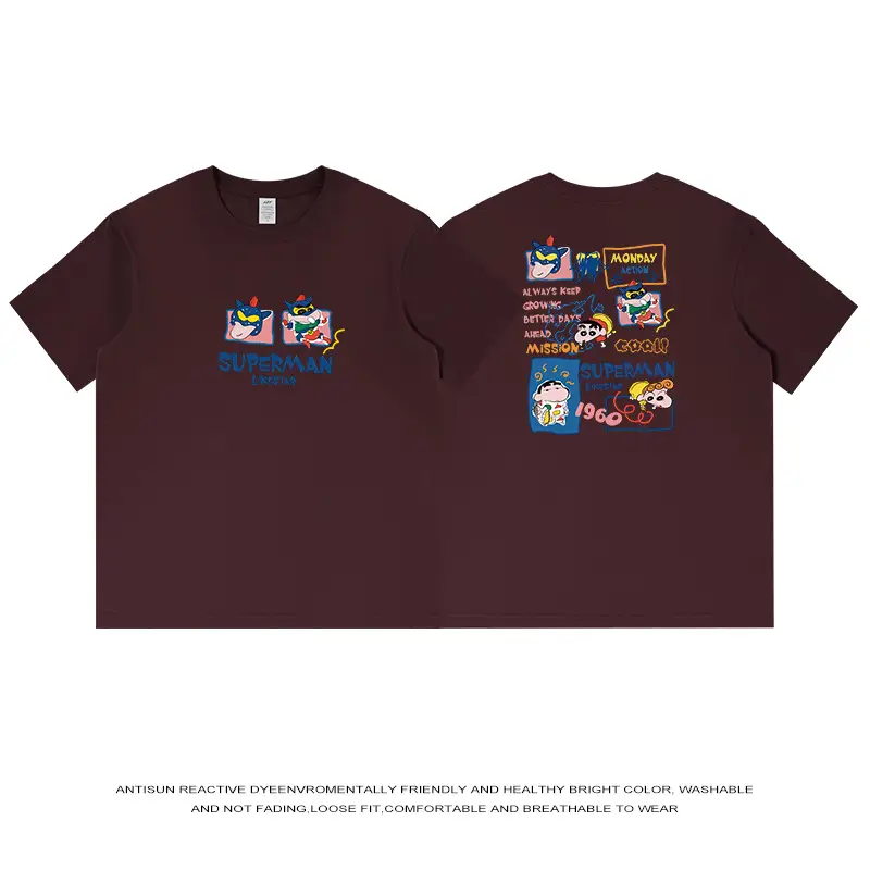Men Japanese Style Cotton T-Shirt Navy Blue 2024 - Image 7