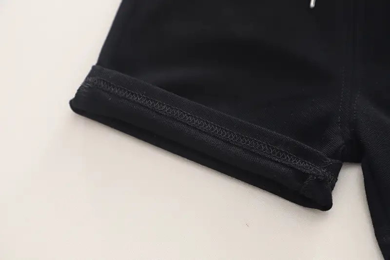 Children's Cotton Polo Shirt Set Black White Camp Crustallake — feature 14