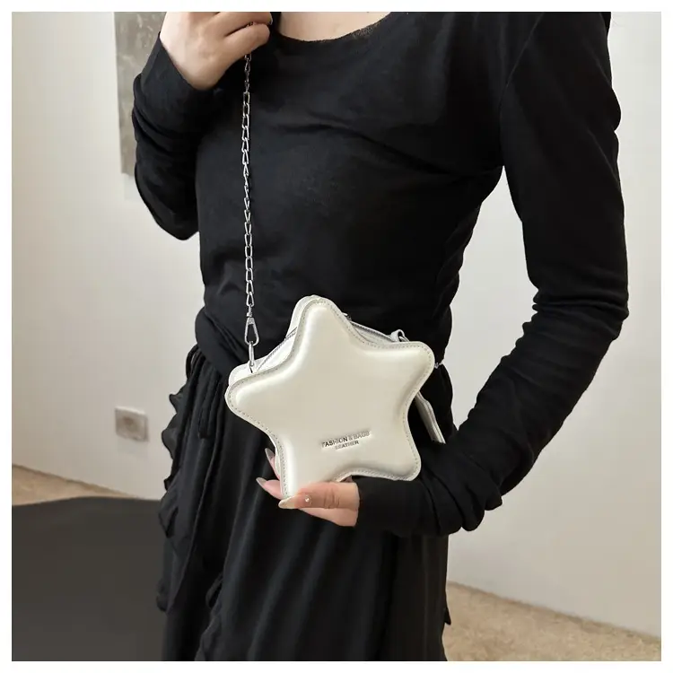 Five-Pawn Star Shoulder Bags for Women 2024 Spring Summer - Image 9