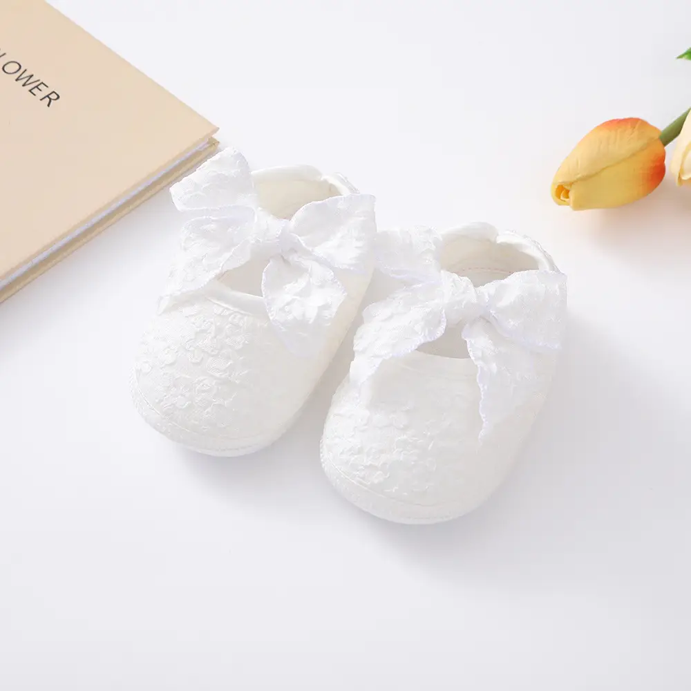 Newborn Baby Shoes with Hair Band & Princess Design 0-1Y — feature 12