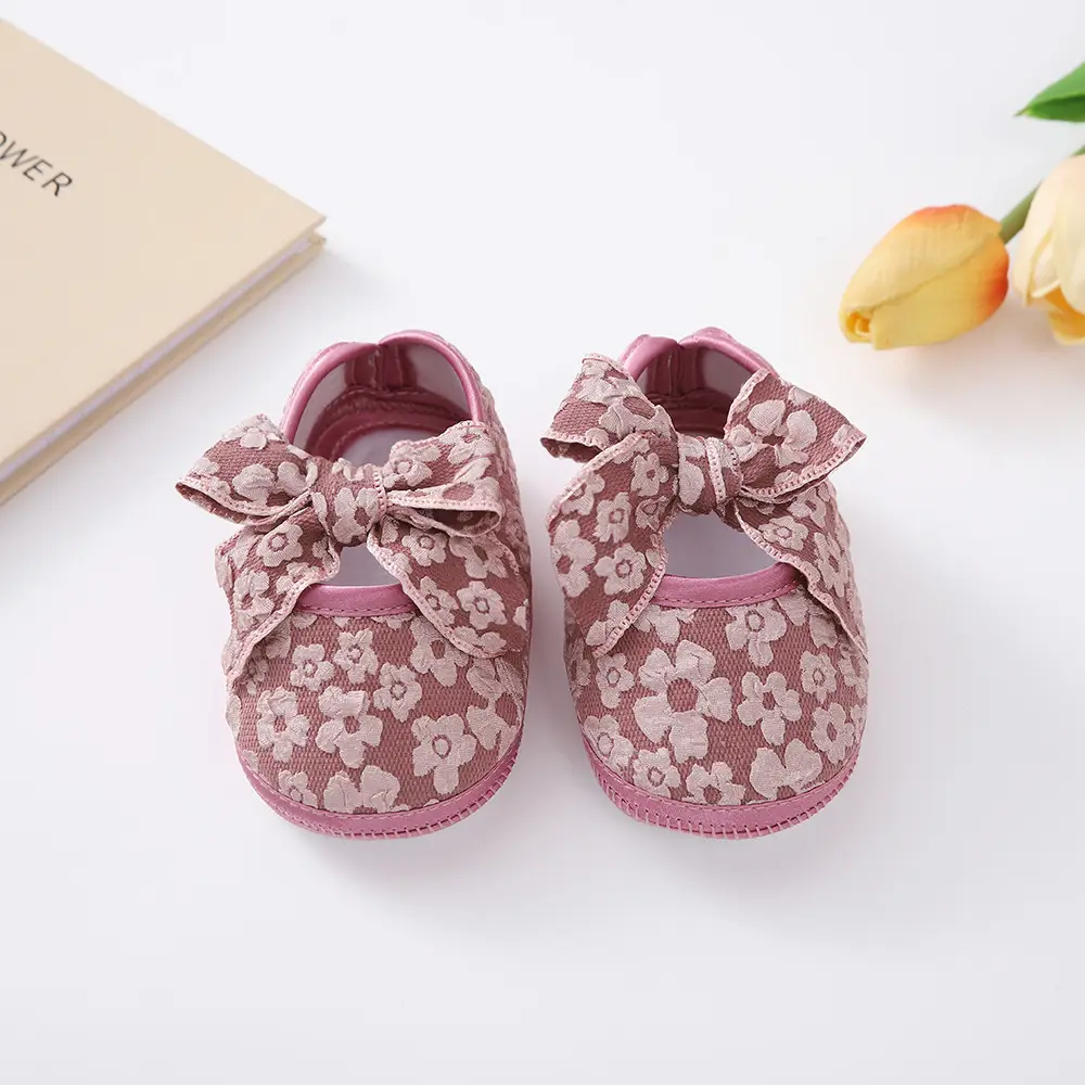 Newborn Baby Shoes with Hair Band & Princess Design 0-1Y — feature 7