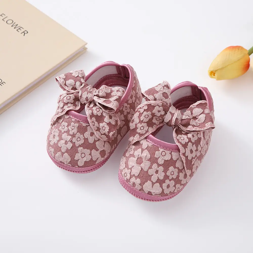 Newborn Baby Shoes with Hair Band & Princess Design 0-1Y — feature 8