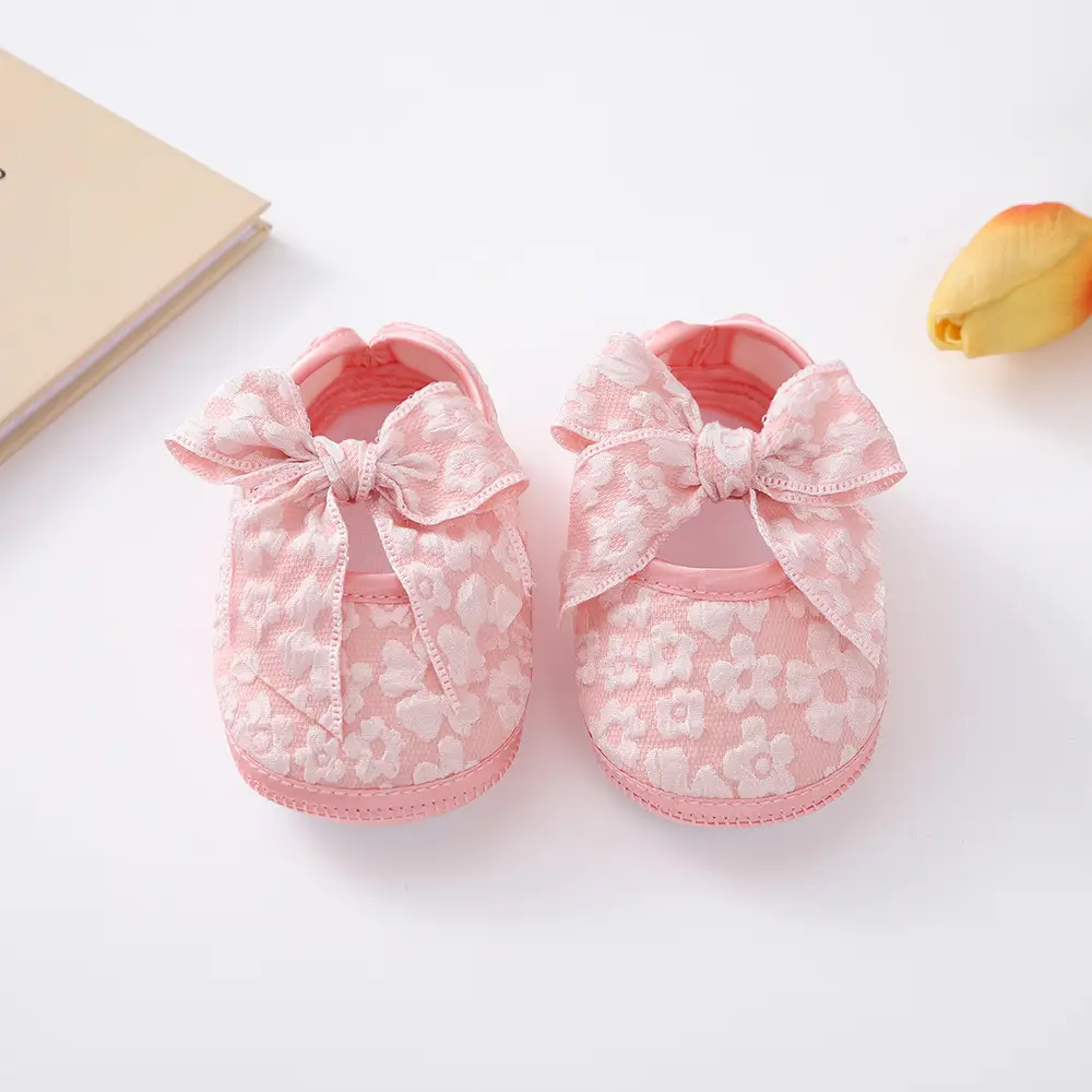 Newborn Baby Shoes with Hair Band & Princess Design 0-1Y — feature 9