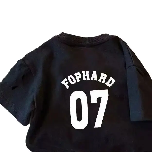 2026 Cotton T-Shirt FOPHARD07 Summer Boys Girls - Image 8
