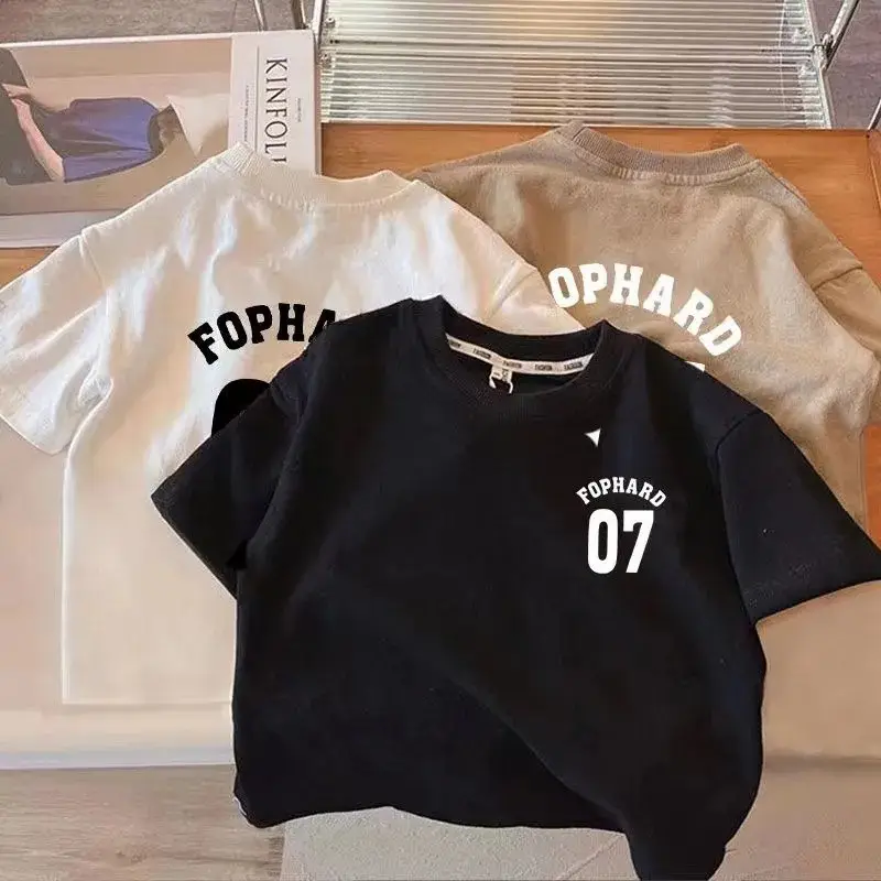 2026 Cotton T-Shirt FOPHARD07 Summer Boys Girls — feature 4