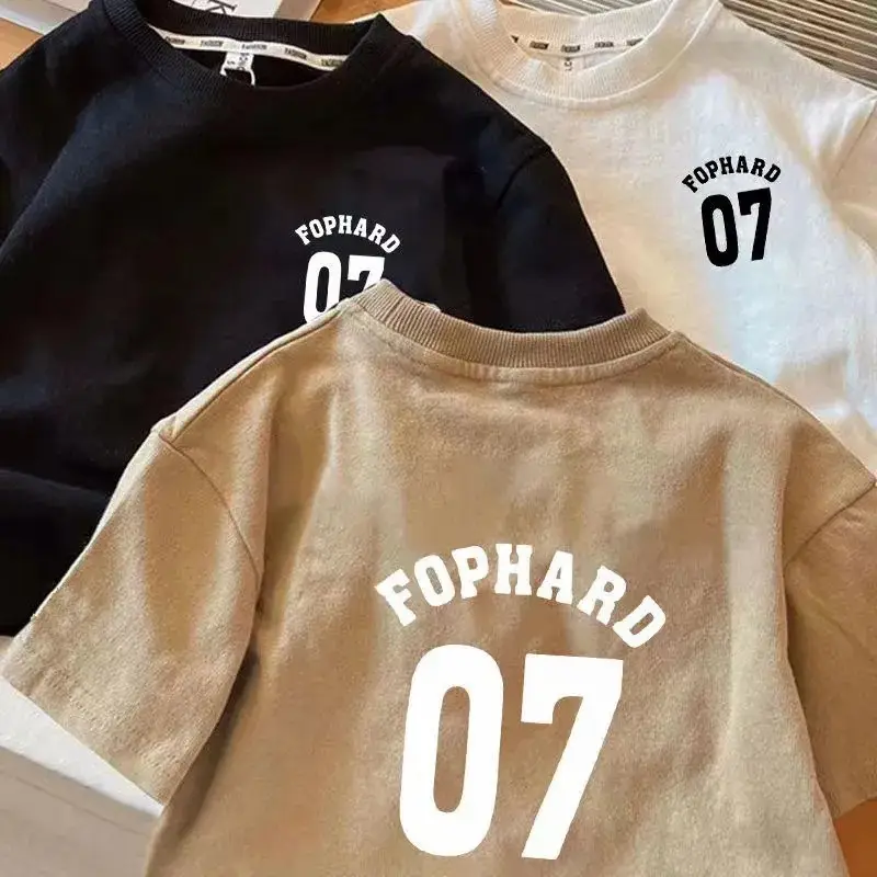 2026 Cotton T-Shirt FOPHARD07 Summer Boys Girls — feature 8