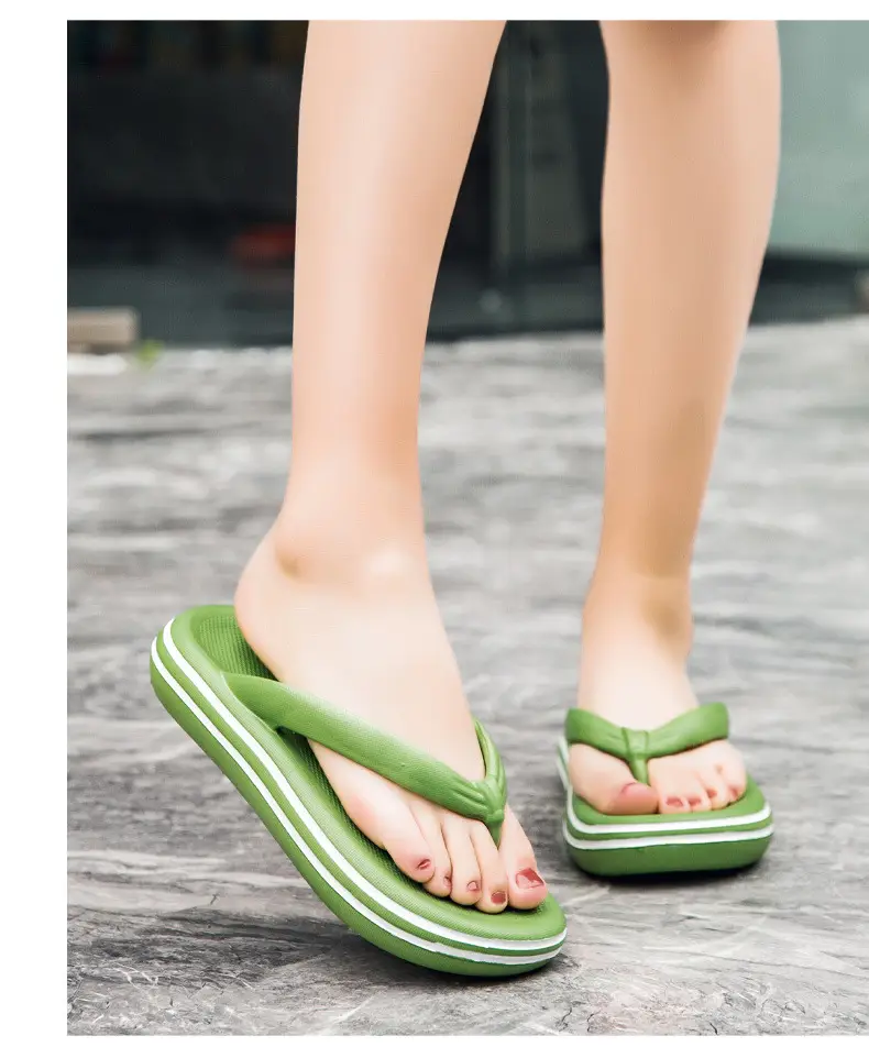 Summer new EVA flip-flops pedal excrement-feeling thick-soled non-slip slippers for external wear dual-purpose beach sandals manufacturers wholesale — feature 15