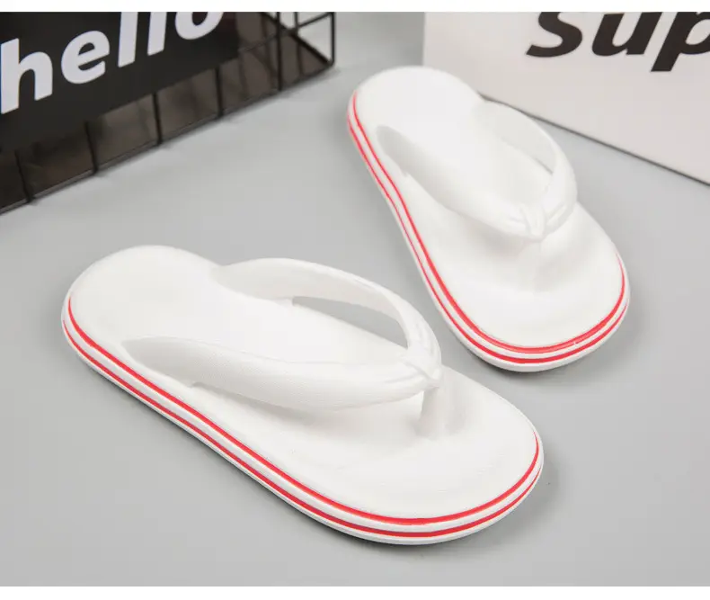 Summer new EVA flip-flops pedal excrement-feeling thick-soled non-slip slippers for external wear dual-purpose beach sandals manufacturers wholesale — feature 22