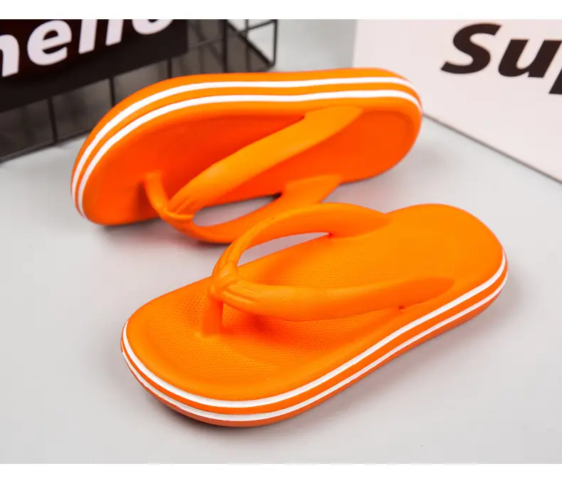 Summer new EVA flip-flops pedal excrement-feeling thick-soled non-slip slippers for external wear dual-purpose beach sandals manufacturers wholesale — feature 24