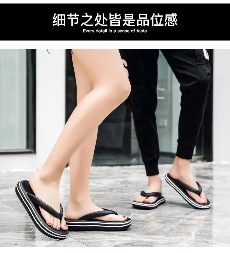 Summer new EVA flip-flops pedal excrement-feeling thick-soled non-slip slippers for external wear dual-purpose beach sandals manufacturers wholesale — feature 6