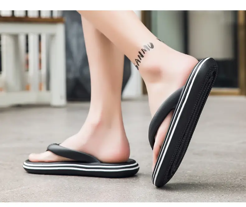 Summer new EVA flip-flops pedal excrement-feeling thick-soled non-slip slippers for external wear dual-purpose beach sandals manufacturers wholesale — feature 7