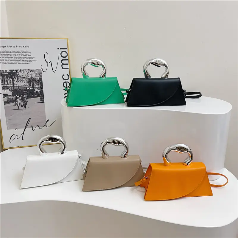 2024 Women's White & Beige Shoulder Bags with Crossbody Design